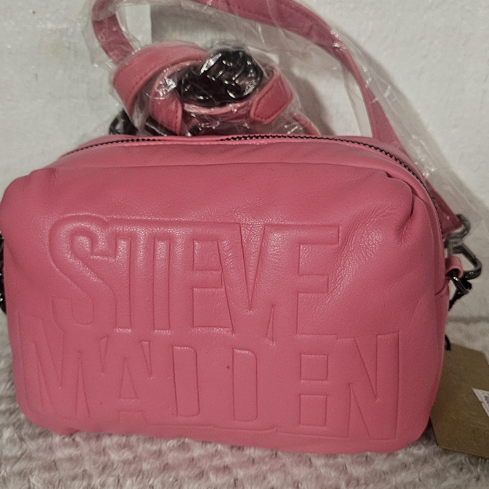 Steve Madden Vibrant Pink Crossbody Bag